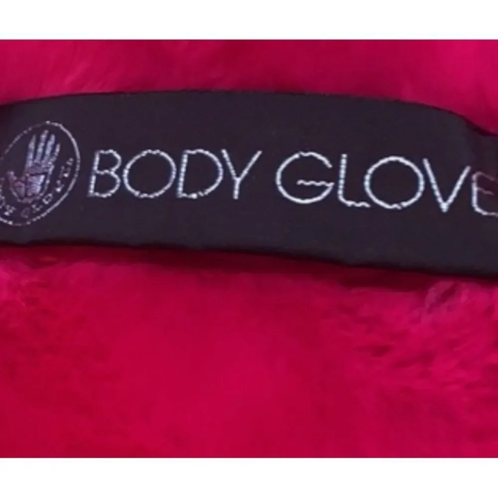 Body Glove Hot Pink and Black Fleece Scarf